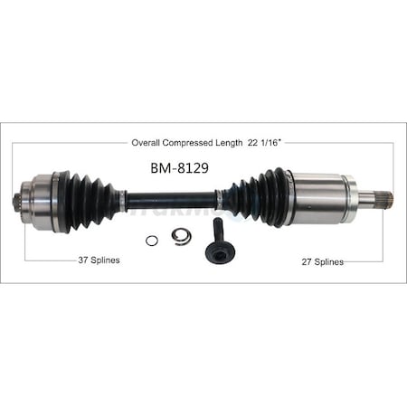 Cv Axle Shaft,Bm-8129